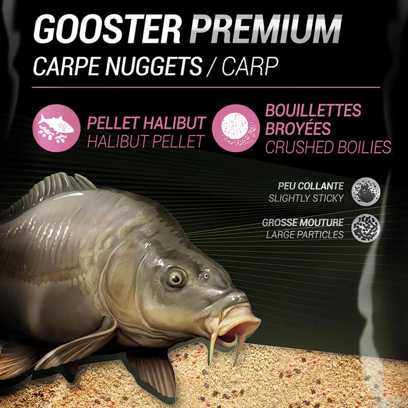 AMORCE GOOSTER PREMIUM CARPE NUGGETS 1 KG 2 AMORCE GOOSTER PREMIUM CARPE NUGGETS 1 KG â Image 2
