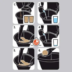 AMORCE GOOSTER TOUS POISSONS 4X4 NOIRE 4,75kg -Petromax Soldes Boutique amorce gooster tous poissons 4x4 noire 475kg 4