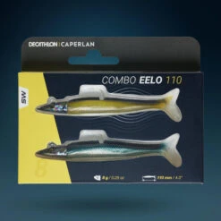 COMBO Leurres Souples Shad Lançon EELO 110 8gr AYU/BLEU -Petromax Soldes Boutique combo leurres souples shad lancon eelo 110 8gr ayubleu 9