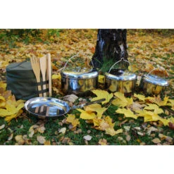 EAGLE Products Ensemble De Poêles En Acier Inoxydable - 4 Pièces - LAVVU -Petromax Soldes Boutique eagle products ensemble de poeles en acier inoxydable 4 pieces lavvu 3