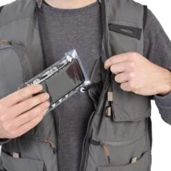 GILET De Pêche 500 Gris -Petromax Soldes Boutique gilet de peche 500 gris 7