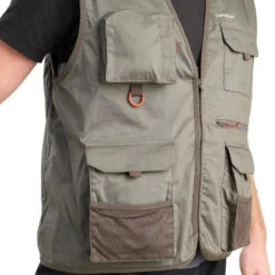 Gilet De Pêche - FV 100 Kaki -Petromax Soldes Boutique gilet de peche fv 100 kaki 5