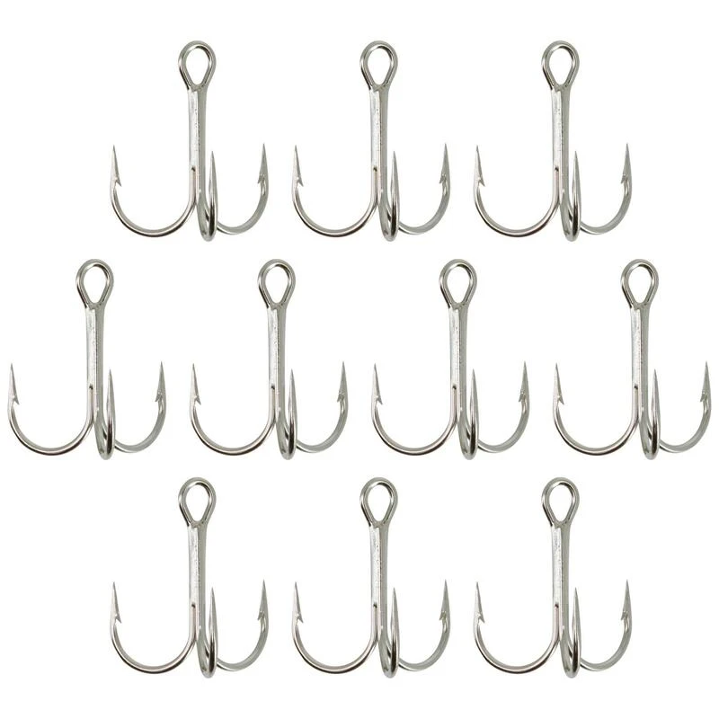 HAMEÇON TRIPLE PÊCHE HOOK TRIPLE NICKEL 2 HAMEÇON TRIPLE PÊCHE HOOK TRIPLE NICKEL – Image 2
