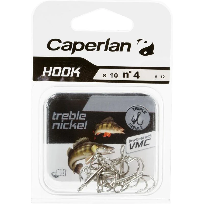HAMEÇON TRIPLE PÊCHE HOOK TRIPLE NICKEL 6 HAMEÇON TRIPLE PÊCHE HOOK TRIPLE NICKEL – Image 6