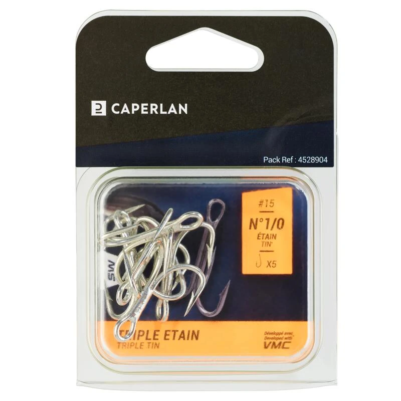 Hameçon TRIPLE TIN Pêche En Mer 3 Hameçon TRIPLE TIN Pêche En Mer – Image 3