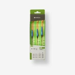 LOT DE 3 LIGNES MONTEES POUR LA PECHE AU COUP EN ETANG RL500 L1 0,4g 0,6g 0,8g
