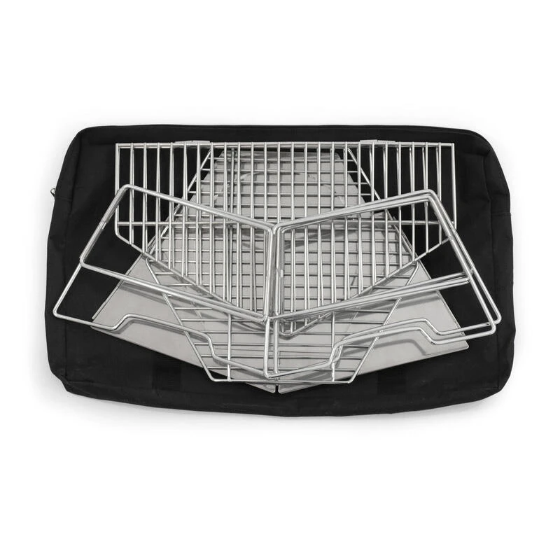 Origin Outdoors Hexagone - Gril Et Bol De Feu En Acier Inoxydable 4 Origin Outdoors Hexagone - Gril Et Bol De Feu En Acier Inoxydable â Image 4