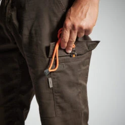 PANTALON CARGO RESISTANT STEPPE 300 MARRON 14 PANTALON CARGO RESISTANT STEPPE 300 MARRON -Petromax Soldes Boutique pantalon cargo resistant steppe 300 marron 4