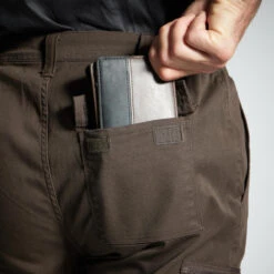 PANTALON CARGO RESISTANT STEPPE 300 MARRON 17 PANTALON CARGO RESISTANT STEPPE 300 MARRON -Petromax Soldes Boutique pantalon cargo resistant steppe 300 marron 7