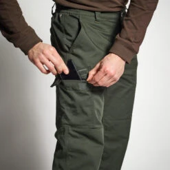 PANTALON CHASSE CHAUD VERT 100 -Petromax Soldes Boutique pantalon chasse chaud vert 100 6