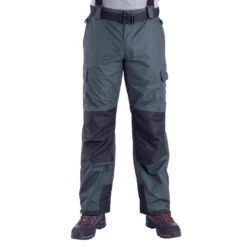 Pantalon De Pêche Imperméable 500 Gris -Petromax Soldes Boutique pantalon de peche impermeable 500 gris 2