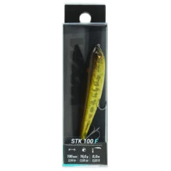 POISSON NAGEUR STICKBAIT WXM STK 100 F BLACK BASS -Petromax Soldes Boutique poisson nageur stickbait wxm stk 100 f black bass 3