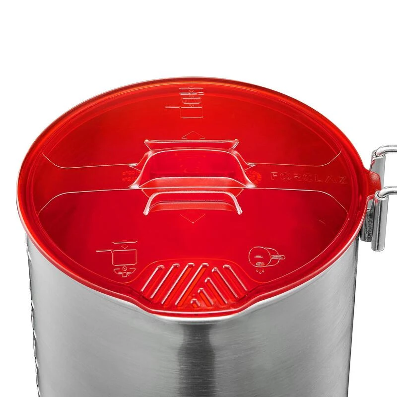 Popote Inox De Trekking - 1 Personne - MT500 5 Popote Inox De Trekking - 1 Personne - MT500 – Image 5