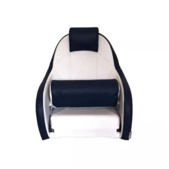 SIÈGE PILOTE DELUXE - BLANC / BLEU -Petromax Soldes Boutique siege pilote deluxe blanc bleu 2