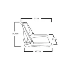 SIÈGE PILOTE RABATTABLE COUSSIN GRIS -Petromax Soldes Boutique siege pilote rabattable coussin gris 6