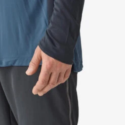 Tee-shirt De Pêche Anti-UV 500 Capuche Bleu -Petromax Soldes Boutique tee shirt de peche anti uv 500 capuche bleu 3